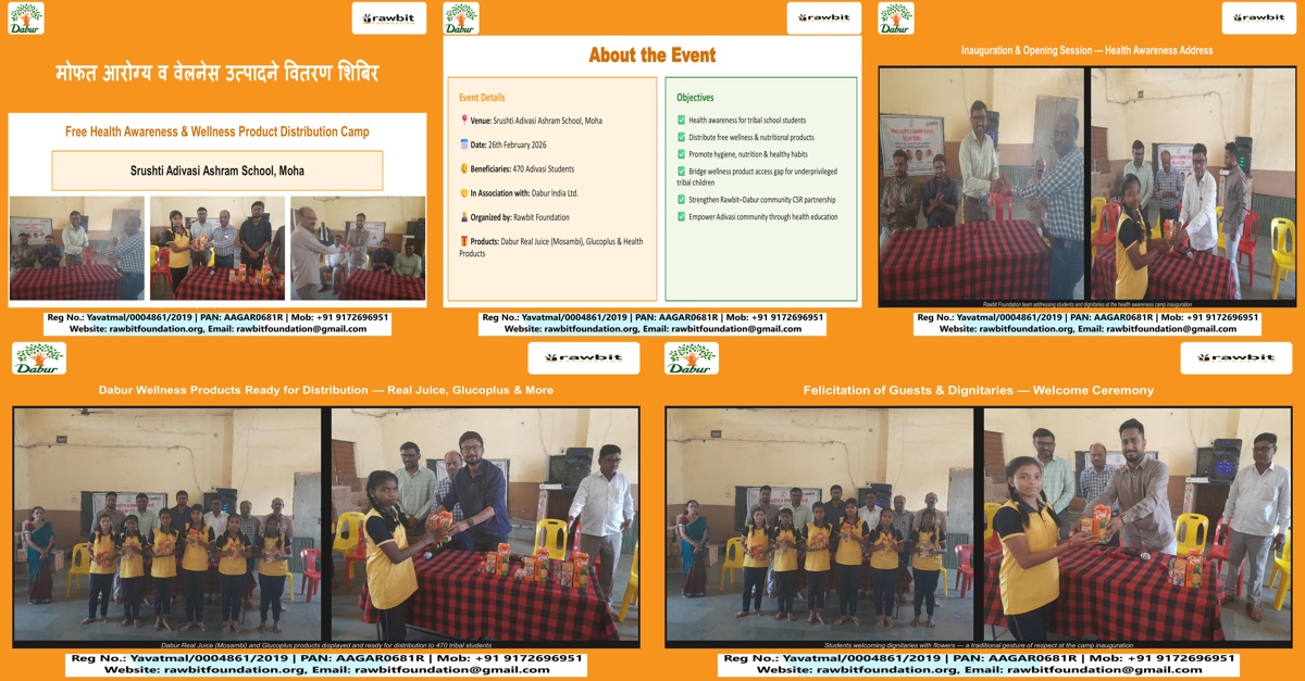 470 Adivasi Students Empowered Through Health & Nutrition Initiative